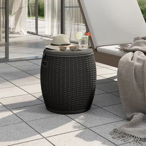 Contenitore Da Giardino 4 İn 1 Polipropilene Nero /