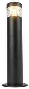 Lampada da esterno moderna nera 40 cm IP44 con LED - Roxy