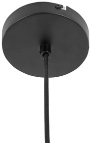 Lampada a sospensione color oro con paralume in carta intrecciata ø 60 cm Sombra - Leitmotiv