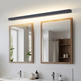 Brilagi-LED Illuminazione per specchio da bagno AQUA LINE LED/36W/230V 120 cm IP44 nero