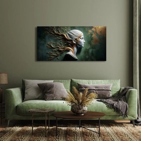 Quadro su tela – Armonia naturale in forma femminile