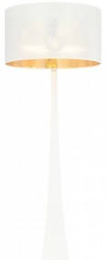 Lampada da Terra ESTRELLA LP1 in Acciaio E27 Colore del corpo Bianco