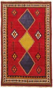 Gashghai Tappeto 110x180 Rosso (Iran) Annodato A Mano