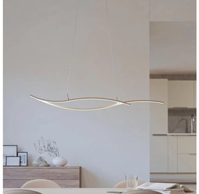 Eglo 901212 - Lampadario LED a sospensione con filo GRISOLIA LED/20W/230V 4000K beige