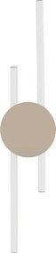 Eglo 902126 - Lampada da parete LED VENTICELLO LED/20W/230V + LED/0,91W beige
