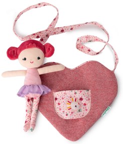 Lilliputiens - Borsetta a forma di cuore con bambola Aline