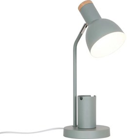 Nordlux - Lampada da tavolo DEVONE 1xE27/15W/230V verde