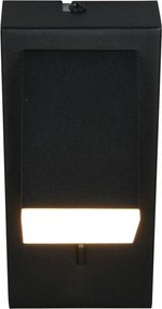 Applique nero opaco a LED Raglan - Trio