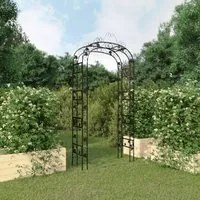 Arco da Giardino 116x45x240 cm Acciaiocod mxl 97215