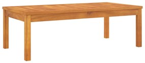 Set divani da giardino 5 pz con cuscini in legno acacia