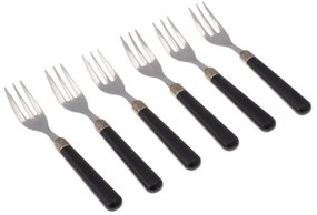 Forchette da Dolce Set 6pz - Osteria Posate Colorate Moderne