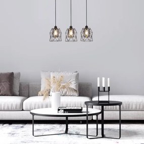 Rabalux 72113 - Lampadario a cavo EMRYS 3xE27/40W/230V