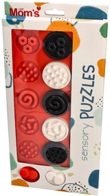 Mom’s Care - puzzle sensoriali XL - Dischetti a contrasto