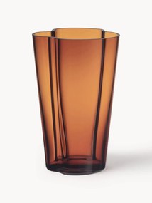 Vaso in vetro soffiato Alvar Aalto, alt. 22 cm