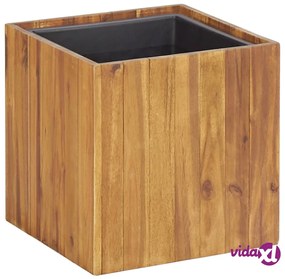 vidaXL Letto Rialzato da Giardino 33,5x33,5x33,5cm Massello di Acacia