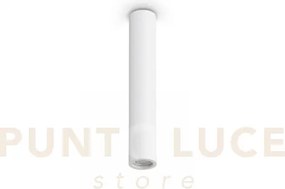 Look round lampada da soffitto in gesso bianco 1 luce attacco gu10 ...