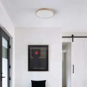 Brilagi - Apparecchio LED dimmerabile GLASS POOL DOUBLE LED/48W/230V 40 cm beige + telecomando