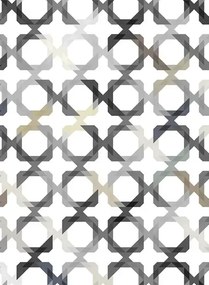 Rebel Walls Carta da parati panoramica Patchwork Play - Grey