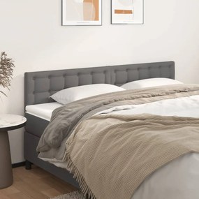 Testiera 2 Pz Grigio 80x5x78/88 Cm İn Similpelle /