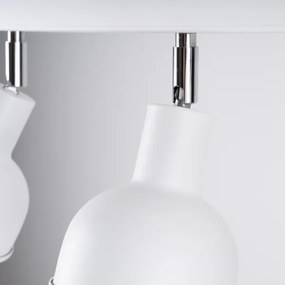 Sollux SL.1315 - Faretto ELBA 3xE27/15W/230V bianco