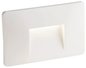 Segnapasso Led 3W da incasso per scatola 503 Bianco IP65 temperatura colore regolabile Novaline