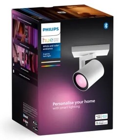 Philips - RGBW Faretto LED dimmerabile Hue ARGENTA 1xGU10/4,2W/230V