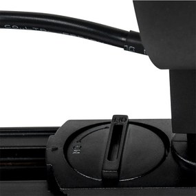 Faretto da binario monofase nero - Go