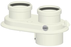 Kit Scarichi Separati Monoblocco Per Scaldabagno Tiraggio Forzato Baxi Spa