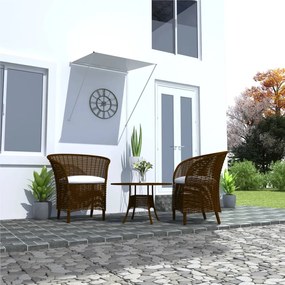 Tenda Da Sole Retrattile 100x150 Cm Crema /