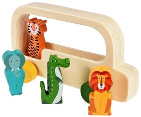 Autobus in legno Colourful Creatures - Rex London