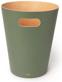 Cestino per la spazzatura verde 7,5 l Woodrow – Umbra