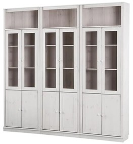 Vetrina in legno di pino bianco 518x223 cm Anita - Støraa