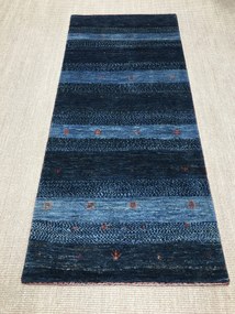 Gashguli Tappeto 180 x 80 Blu (Iran) Annodato A Mano