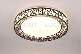 Cluster plafoniera a led 40w 4300lm, 2700 - 6500k bordo lavorato ne...