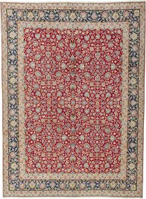 Kerman Tappeto 310x420 Rosso (Iran) Annodato A Mano