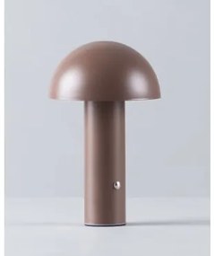 Lampada da Tavolo LED Senza Fili (Ø15 cm) Biar Marrone Clay - The Masie