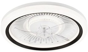 Plafoniera LED con ventilatore GEMMA LED/37W/230V bianco + +TC