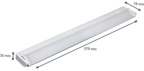 Lampada LED sottopensile LED/10W/230V bianco