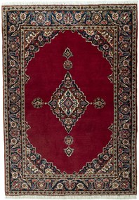 Kashan Tappeto persiano 160 x 110 Rosso (Iran) Annodato A Mano
