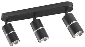 Faretto BAMBOO 3xGU10/10W/230V nero