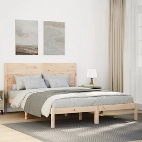 Giroletto Extra Lungo Senza Materasso 160x220 Cm Legno Massello /