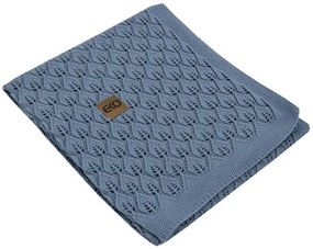 EKO - Coperta in bambù ROSE 80x100 cm blu