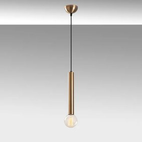 Lampadario a cavo TEMPO 1xE27/40W/230V, finitura dorata