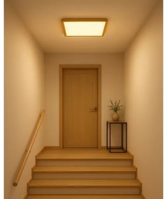 Plafoniera LED/32W/230V 3000/4000/6500K 40x40 cm beige