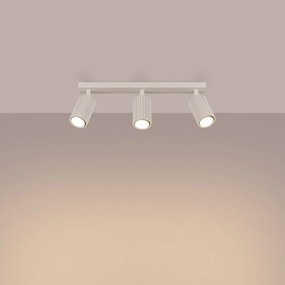 Lampada da soffitto KARBON 3L in Alluminio 3xGU10