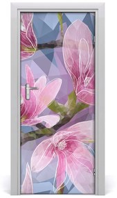 Adesivo per porta interna Magnolia 75x205 cm