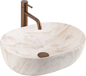 Lavabo da appoggio Rea Amelia Kallisto 48