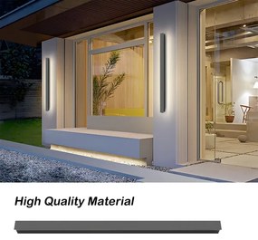 Brilagi - Applique da esterno LINEAR LED/22W/230V 4000K IP65 antracite