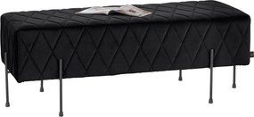 Panchina in velluto nero Toni - Støraa