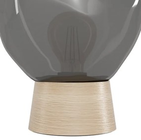 Eglo 390321 - Lampada da tavolo MAGACELA 1xE27/40W/230V fumé